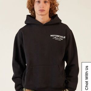 PacSun Motorcycle Heavyweight Hoodie